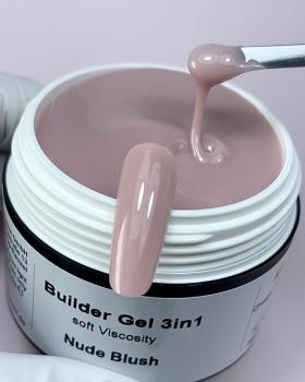 Builder Gel Nude Blush Soft Viscosity Karl Diamant 50 ml